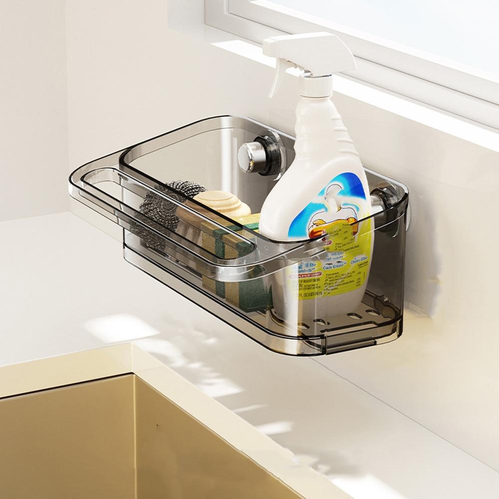 

Водонепроницаемая сушилка для кухонной раковины, настенная, кухонная организация, стойка для хранения тряпок, кухня серый