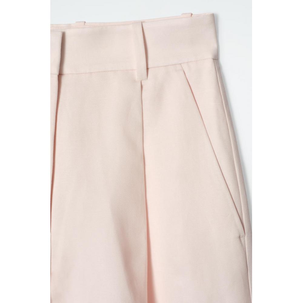COS Japan Relaxed Linen Blend Wide Leg Pants