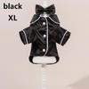 Satin Dog Pajama Set Cute Pet Sleepwear with Matching Bow Headband Soft Outfit for Tiny Puppy Kitten Indoor Wear