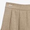 [lacoste] Women's Wool Pleated Midi Skirt JF427E-55NDPC