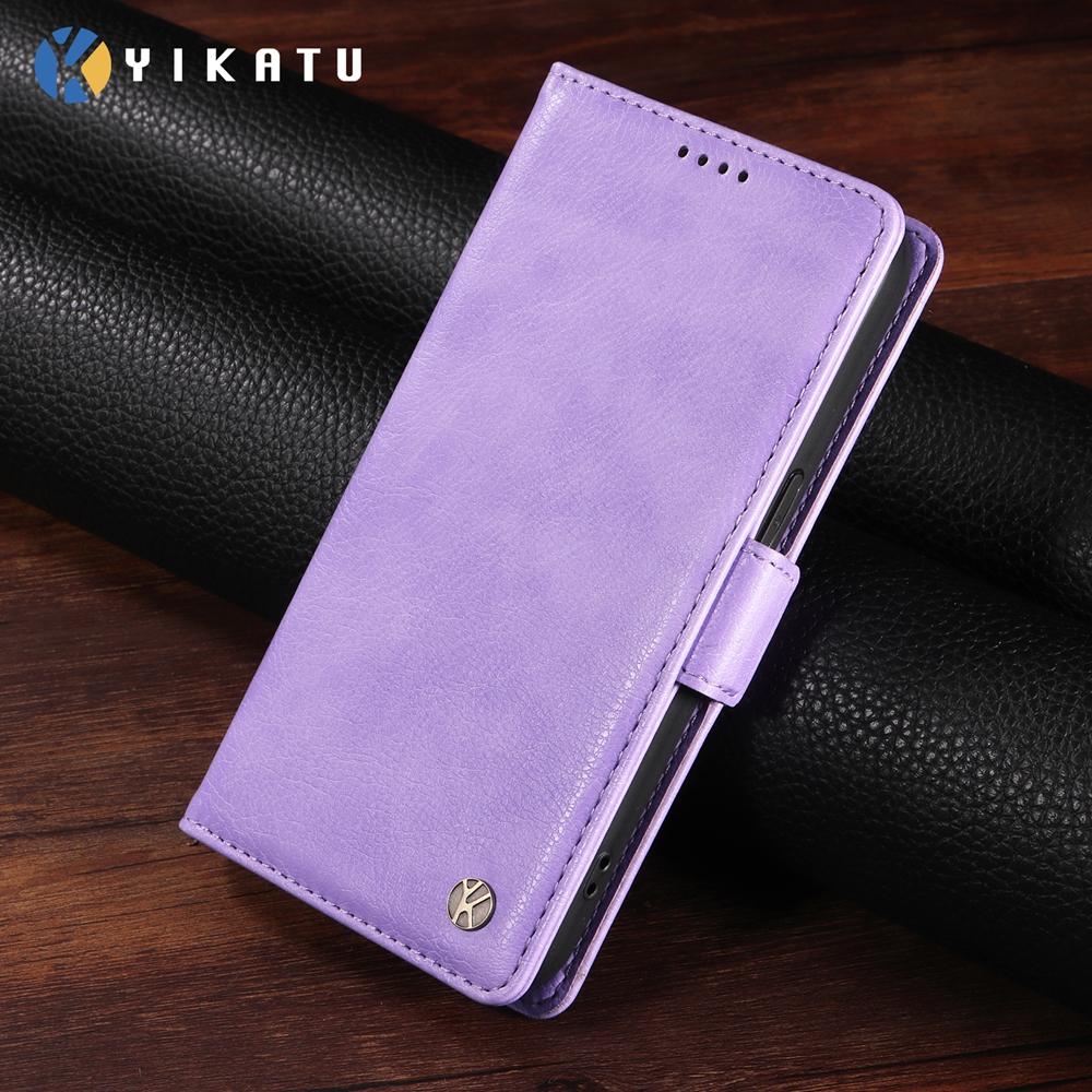 Magnetische Leder-Brieftaschenhülle für Vivo Y400 V60 V50 V40 SE V30 V30E V29 V29E V27 Lite Pro 4G 5G Luxus-Premium-Hülle Handyhülle