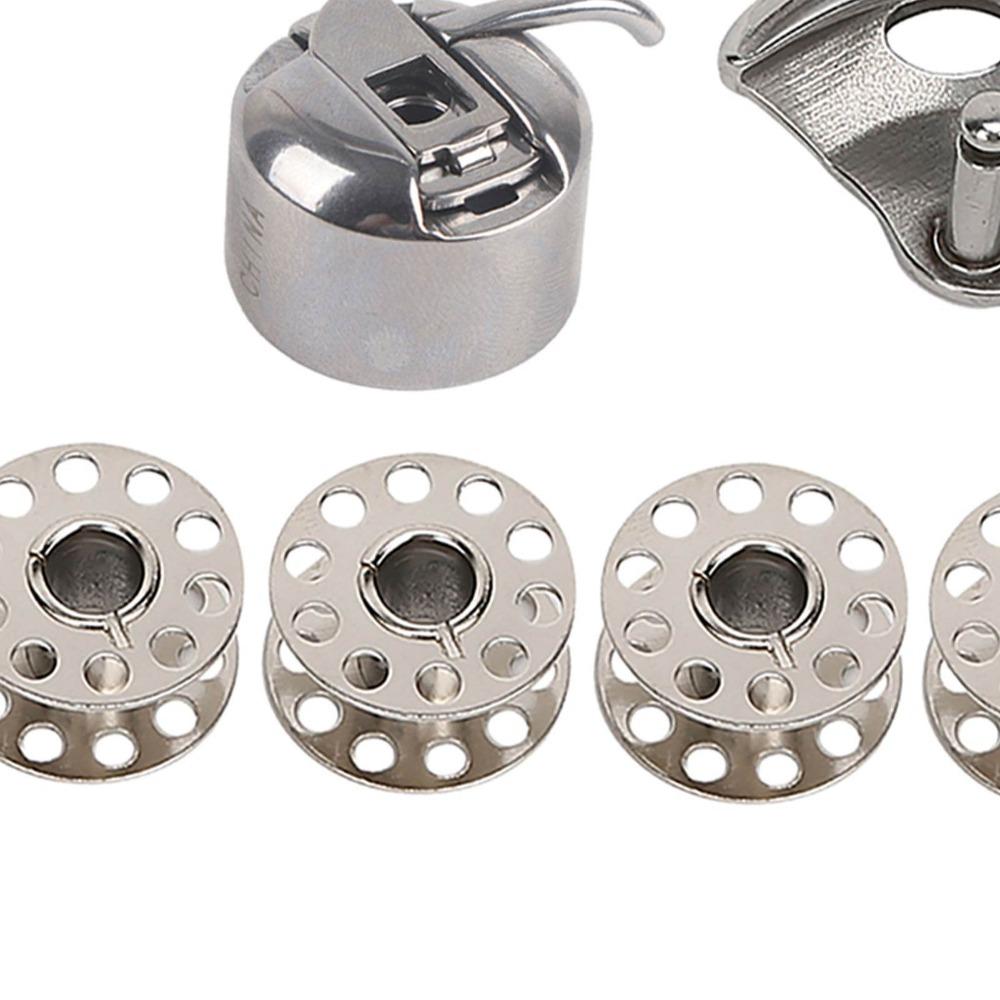 7pcs Iron Sewing Machine Bobbin Case Compatible Set Sewing Machine Hook  Old Style Machines