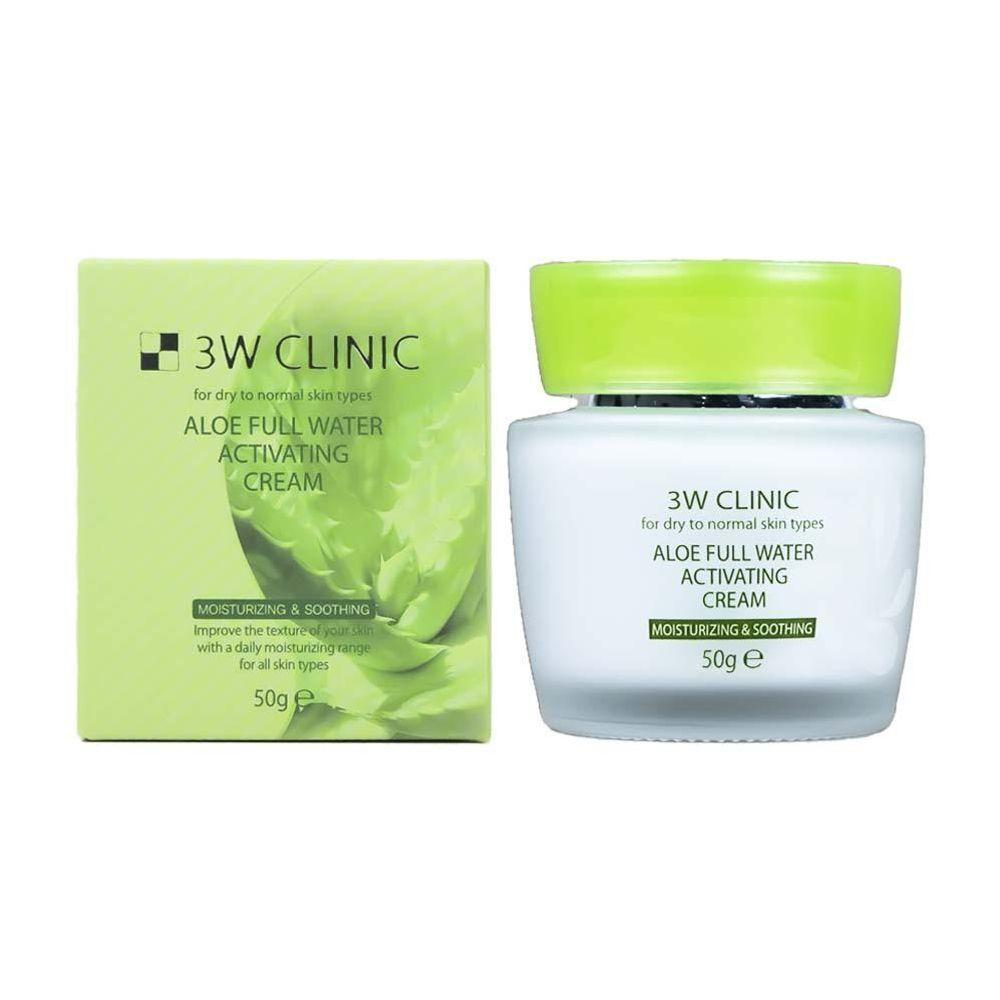 3w Clinic SOFEJJUQ Aloe Full Water Activating Cream 50g
