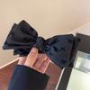 French Retro Bow Claw Clip Women'S  Back Of The Head Ponytail Clip Hair Accessories