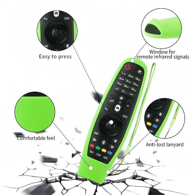 Silicone Remote Control Case Fit LG AN-MR650A AM HR650A AM MR650A TV Controller Protective Shell Anti-slip Cover Shockproof