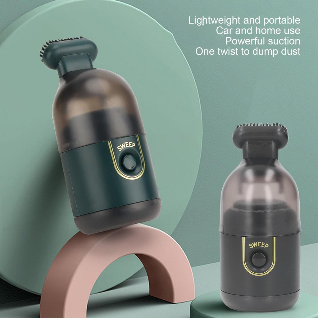 Handheld Vacuum Cleaner USB Rechargeable Portable Cordless Handheld Vacuum for Home Car Desk