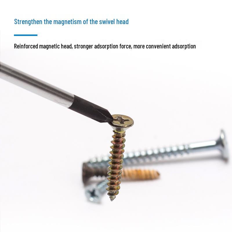 Haogong S2 Alloy Magnetic Screwdriver - Industrial Grade Phillips, Slotted, Torx, Flathead.