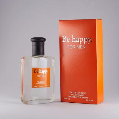 Be Happy Pour Homme Cologne for Men Fragrances of the World 90 Ml / Cologne Is a Refreshing Hygiene Product.
