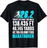 Marathon Runner T-Shirt for Men and Women - 26.2 Race Design