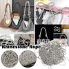 1/5/10/20/30Yards Rhinestone Rope Glitter Crystal Tube Cord Trim Diy Jewelry Bracelet Necklace Shoelaces Bag Drawstring Strap