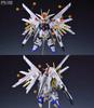 SDCS Mighty Strike Freedom Gundam Detail Up Modification Metal Parts with Decals High-Quality Water-Transfer