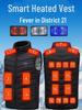 Unisex USB Heated Vest - Intelligent Winter Warmth for Men & Women