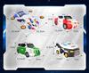 4 IN 1 Hello Carbot Hypercops Transformation Robot To Car Toys Action Figures Deformation Car Airplane Toy for Children Gift
