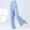 WEZHO Modern Dance High-Waist Wide-Leg Practice Pants