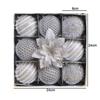 Creative 8cm Christmas Ball Set Foam Gift Ball Xmas Tree Hanging Christmas Decorations Xmas Baubles Xmas Ornament Ball