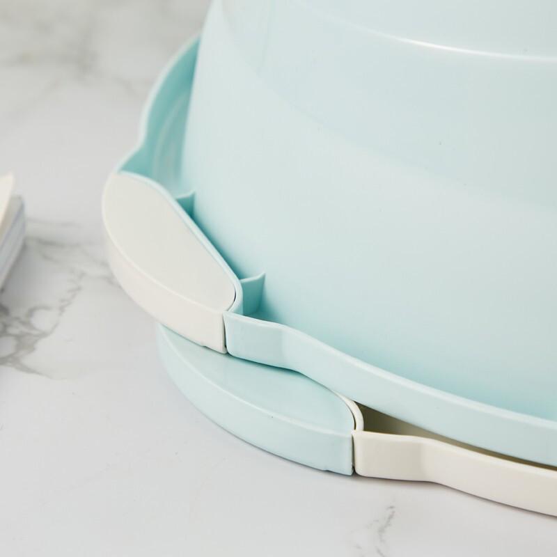 Qianhong Foldable 42cm Plastic Wash Basin with Handles