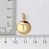 Nidin Top Quality Women Girls Initial Letter Necklace 26 A-Z Charm Neck Pendants Copper CZ Jewelry Personal Gifts Wholesale