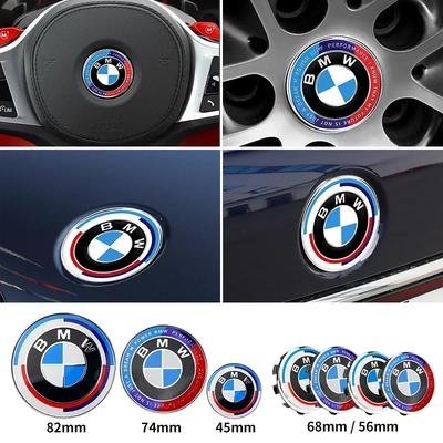 45mm 56mm 68mm 74mm 82mm Emblema Frontal Capô Emblema Traseiro Porta-malas para E28 E32 E43 E52 E53 E63 E64 E93 E94 E87 F10 F20 F30