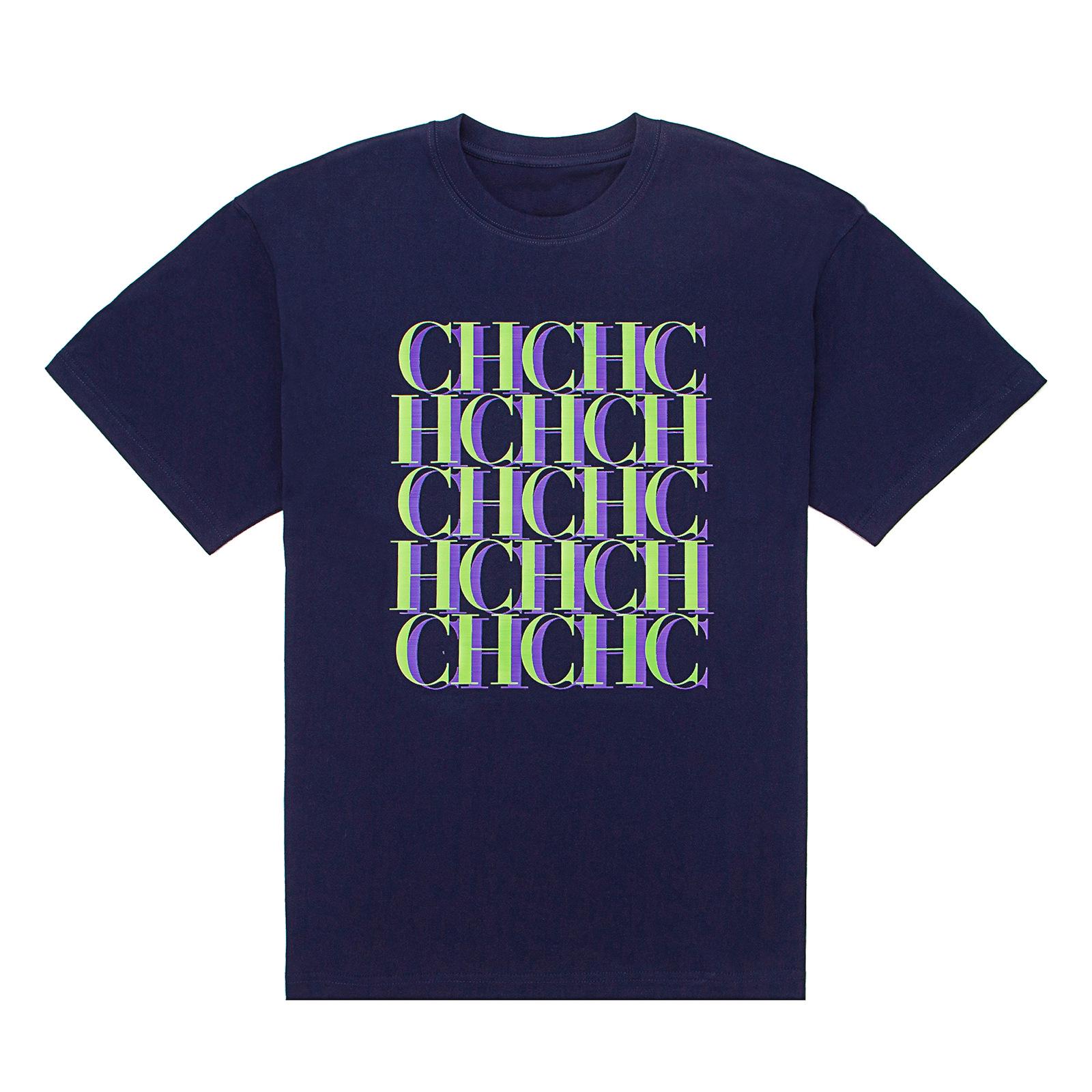 2025 Unisex Loose-Fit Round Neck Letter Print T-shirt S