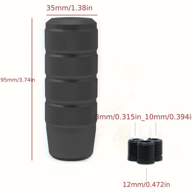 Anti-Skid Car Gear Shift Knob Manual Transmission Aluminum Non-Slip Shifter Lever Knob Fit For Universal Auto Accessories