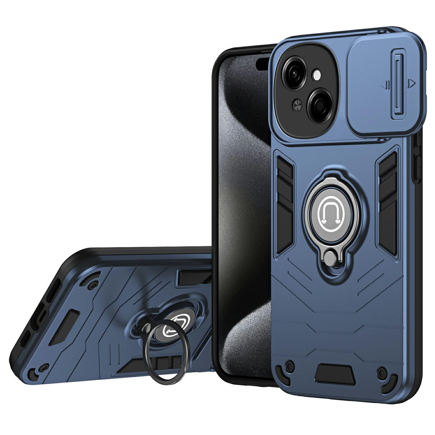 

For TECNO Spark Go 2025/Spark Go 1/Pop 9 4G Case Slide Camshield Kickstand PC+TPU Phone Cover C