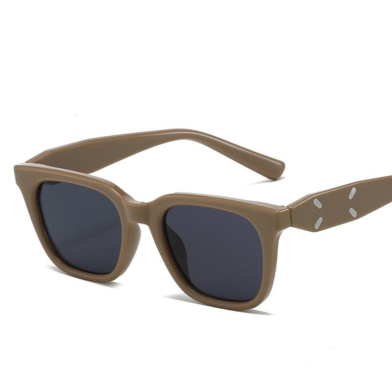 Korean Style Women Sunglasses Square Shape Stylish Anti-reflective Women's Glasses Driving Hiking Men Sun Glass
