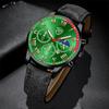 2PCS Set DEYROS Fashion Student Watch Business Men leather Strap Calendar Watch New Men Quartz Watch&Bracelet Men Gift