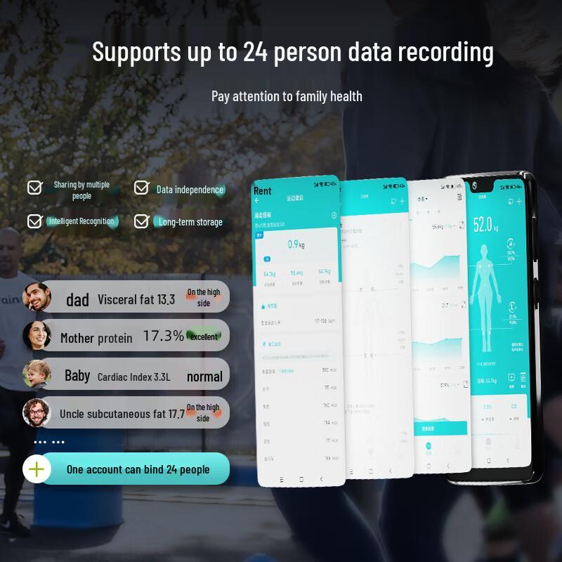 ICOMON Smart 8-Electrode Body Fat Scale