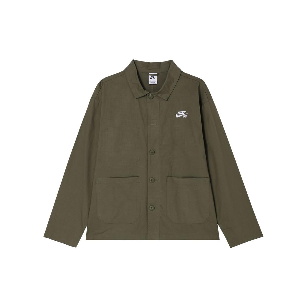 Nike SB Olympics 2024 Agnostic Chore Jacket Medium Olive/White Unisex Streetwear FZ4082222