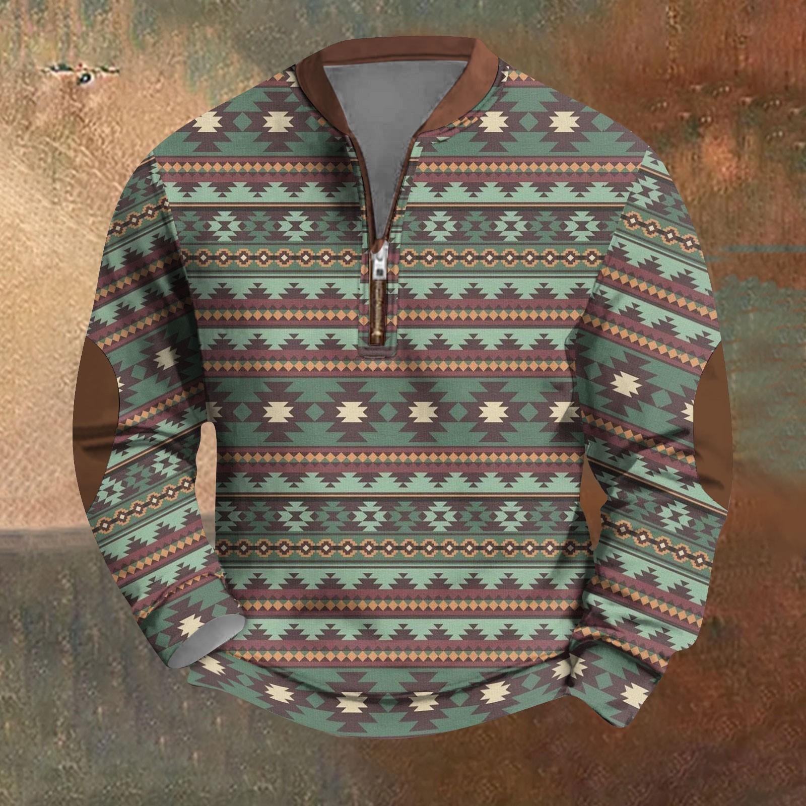 

Мужская повседневная толстовка в стиле ретро с градиентным принтом S киноварь