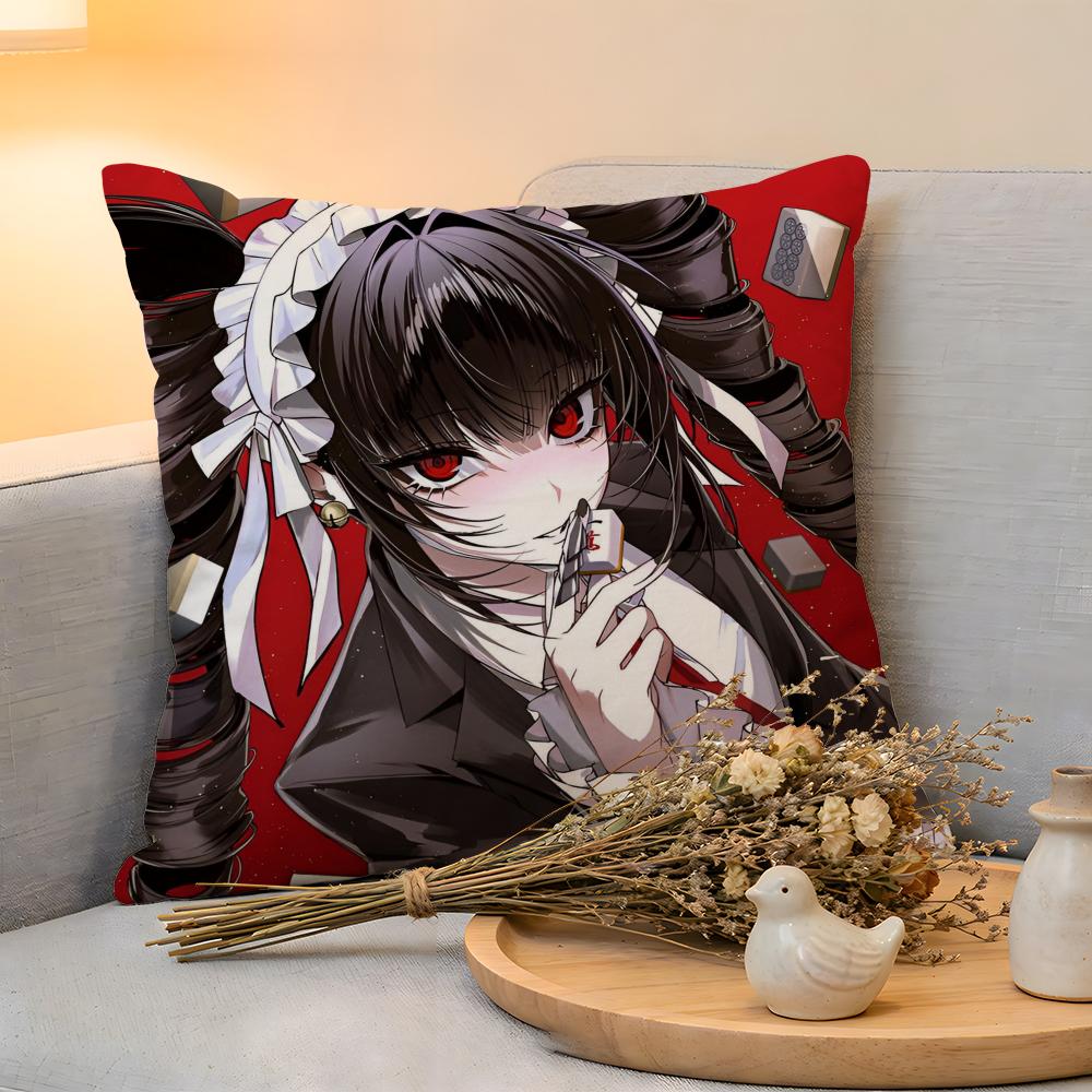 Cushion Cover  Linen  SkinFriendly Soft Decorative Case for Sofa Home Decor Anime KWaii DDanganronpa Pillow cover