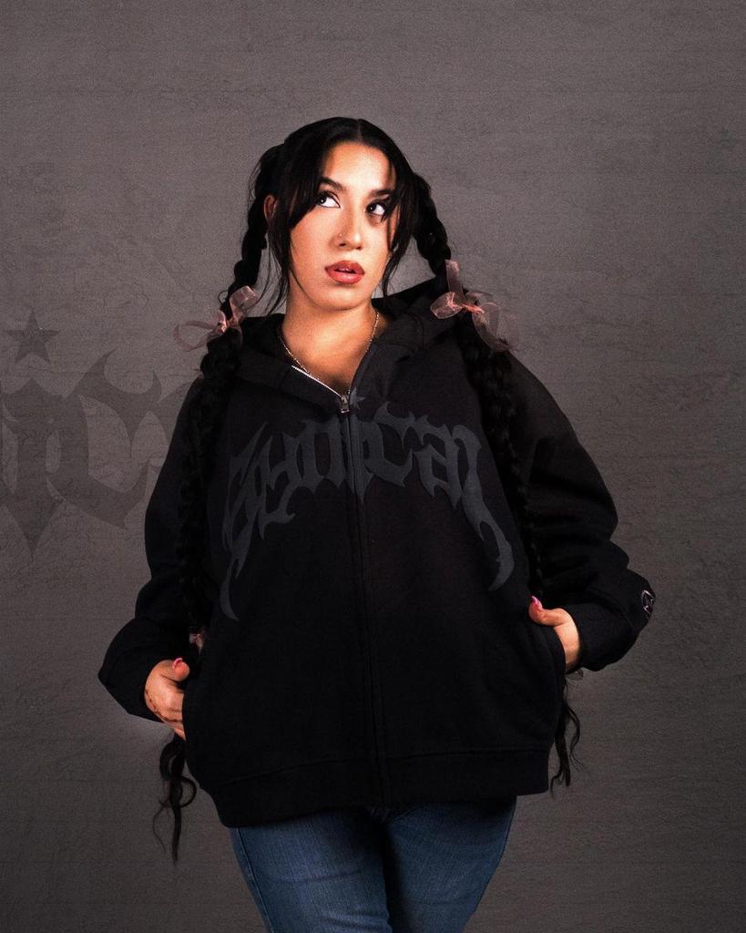 2024 Men's Gothic Star Print Retro Zip-Up Hoodie