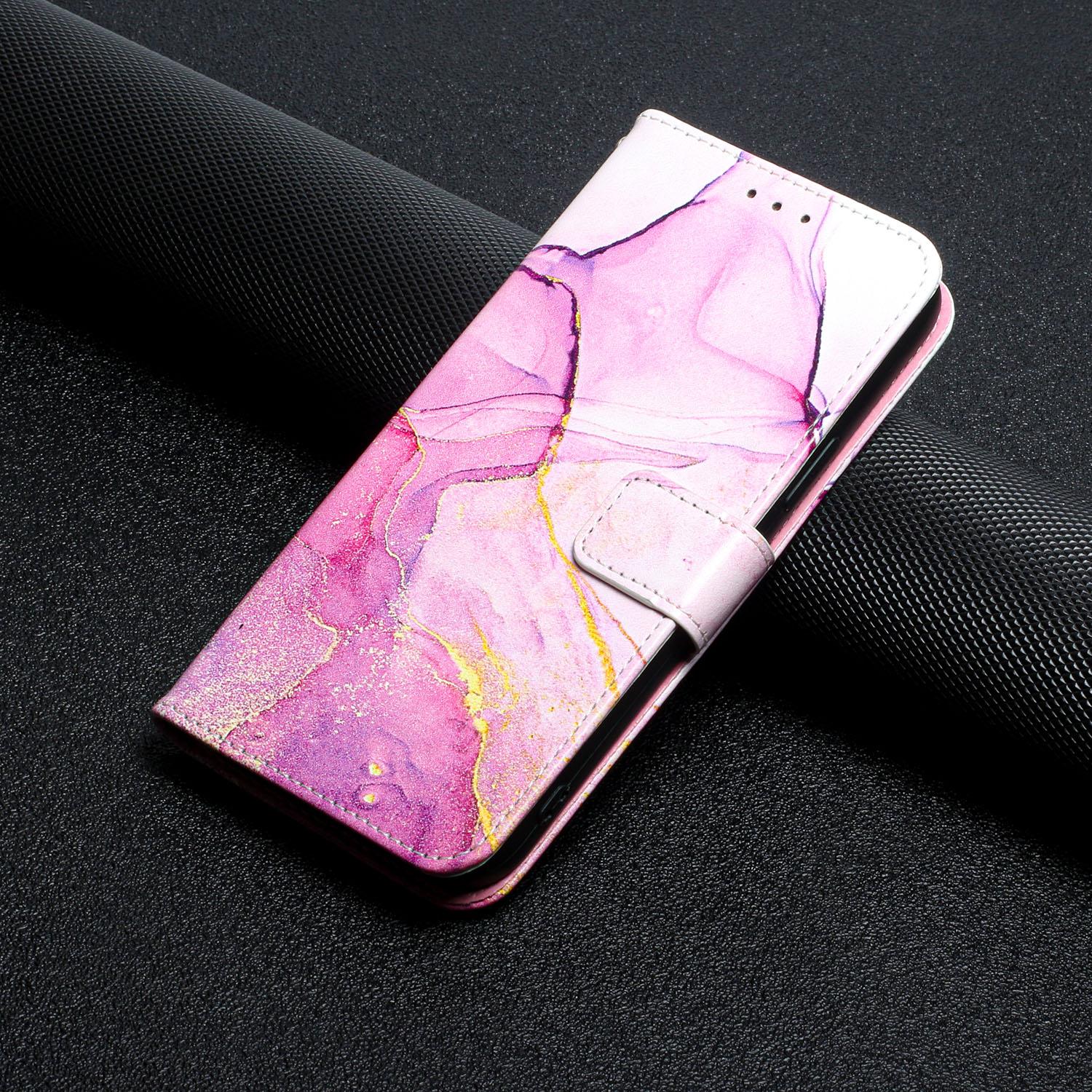 

Для Tecno Pop 6 Pro, Spark 9, Spark 8C, Pova Neo2, Pova 4, Camon 19... Мраморный узор, красочный узор, флип-подставка, кошелек, сумка для телефона, кожаный дизайн, чехол для карт Tecno Spark 8C