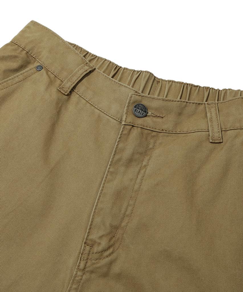 Dimiteulibeullaeg Double Knee Work Pants_Beige