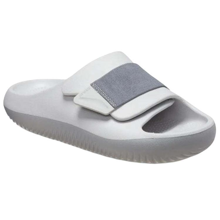 Crocs Open Toe Velcro Non-Slip Slide Sandals Unisex Sandals Gray 209413-1FT