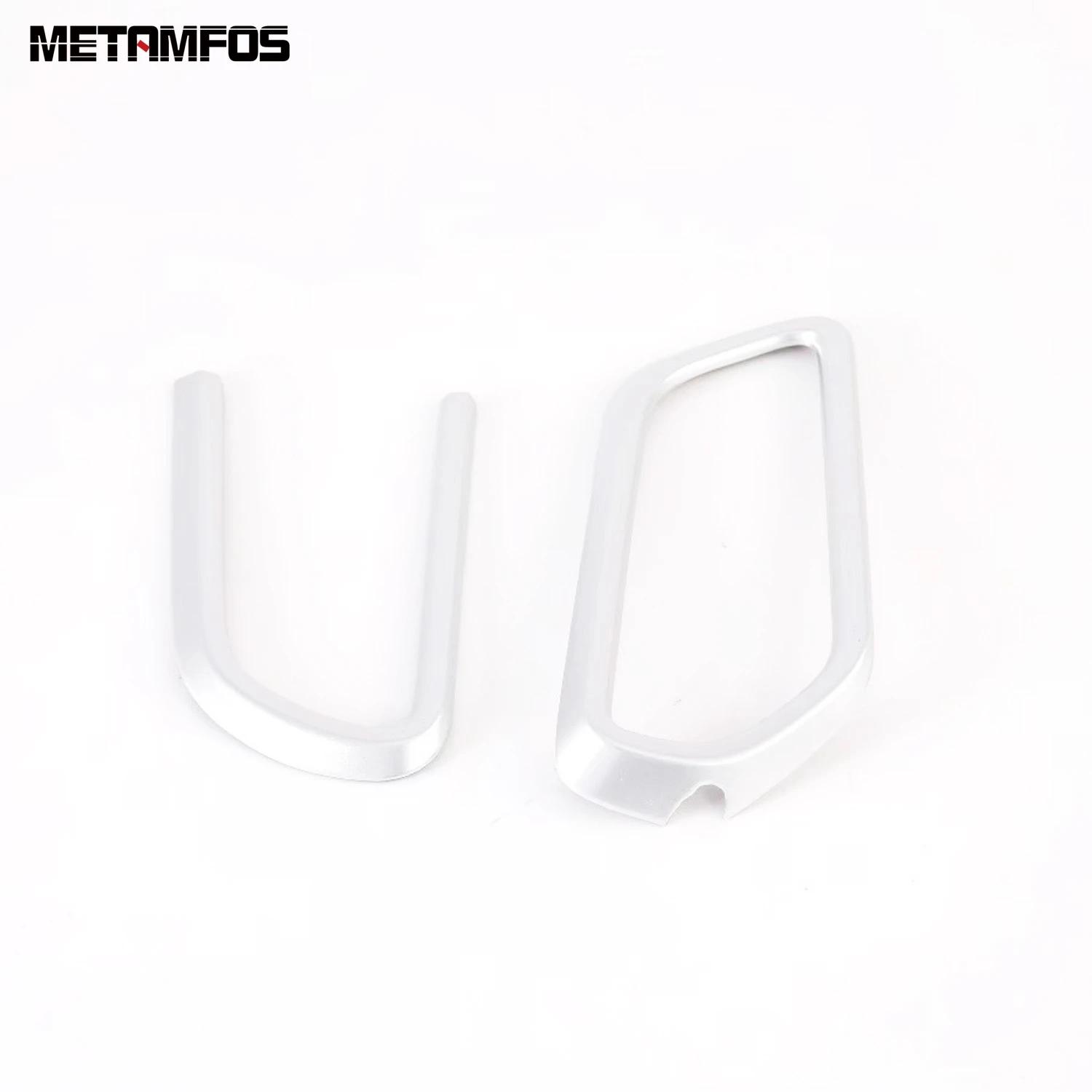 Interior Accessories For Kia K7 Cadenza      Carbon Fiber Front Air Condition Vent Outlet Cover Molding Trim ABS Matte Plastic