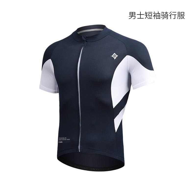 1 Mens Cycling Jersey Short Sleeve Quick Dry Breathable Sport Top Road Bike Mountain Riding