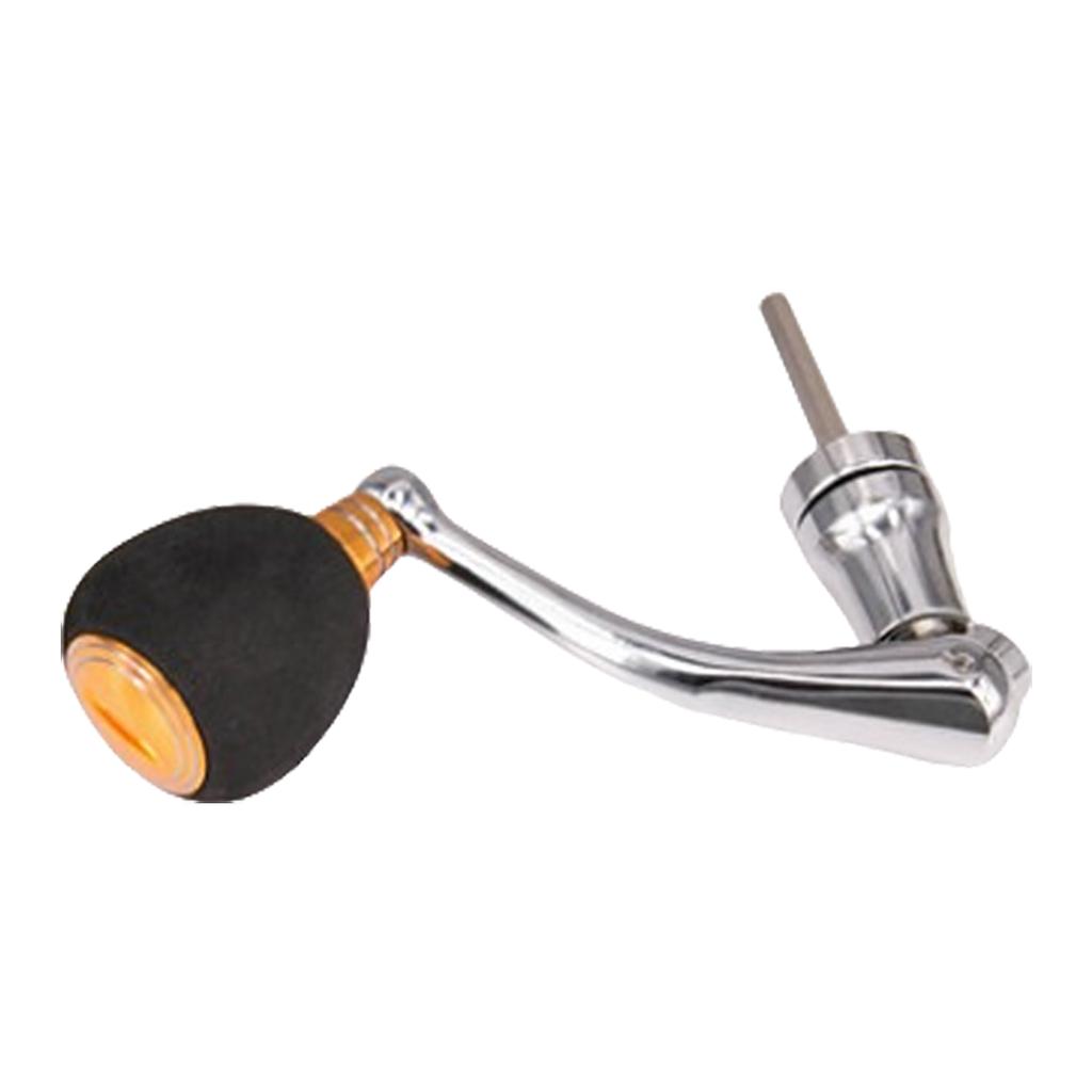 Angelrollenhandgriff Aluminiumlegierungen Angelrollenhandgriffknauf Griffteil für Baitcasting-Angelrolle Griffersatz