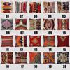 Geometría Hogar Sala de Estar Sofá Decoración Funda de Cojín Patrones Bohemios Funda de Almohada Funda de Almohada Funda de Almohada de Lino