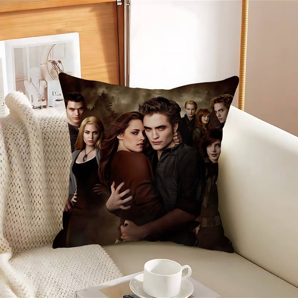 Klassische Filme T-twilightS Kissenbezug Abnehmbar Waschbar Kissenbezug – Ganzjährig Weiches Leinen