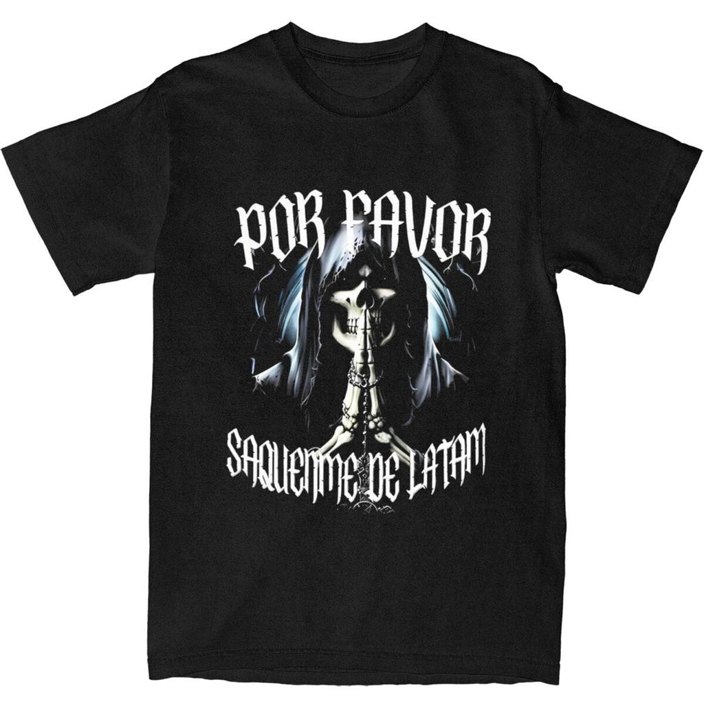 Printed Calacas Chidas Gym T Shirt for Unisex Funky Skull Gym 100% Cotton T-shirts Short Sleeve