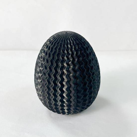 Uovo Labirinto Stampato in 3D Giocattolo Antistress Educativo Contenitore Scatola Portaoggetti Uovo Labirinto Giocattolo Fidget Decorazione Pasquale Casa Ufficio