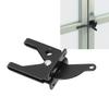 2pcs Carbon Steel Fence Gate Latch Durable Heavy Duty Gate Latch  Wooden Fence