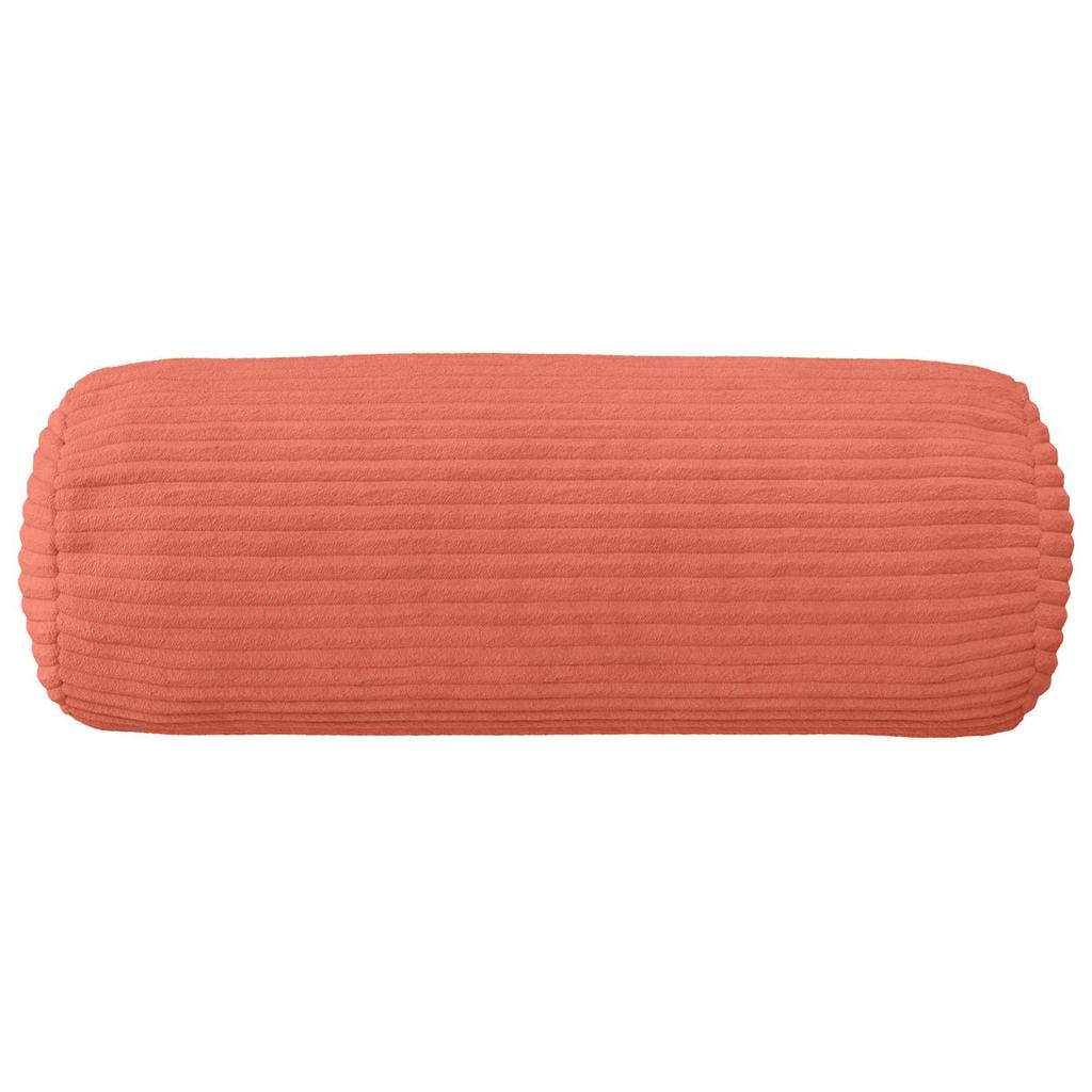 Cushion Cover 2 pcs HEERLEN Red Orange Ø 15 x 40 cm Cord
