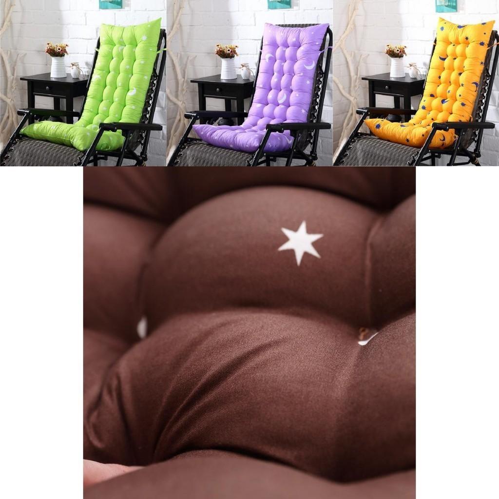 Premium Garden Rocking Chair Pad With Thick Padding And Star Moon Pattern