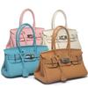 New Togo Top-layer Cowhide Horizontal Platinum Bag Large Capacity Fashion Leather Hand-to-shoulder Commuter Underarm Women's Bag