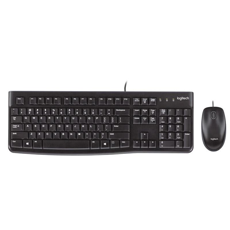 

Logitech MK120 Wired Keyboard and Mouse Combo
