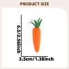 12x Artificial Carrots Ornament Vegetable Model Simulated for Wedding Glass Jar