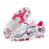 Children's Youth Shredded Nails Football Shoes Boys Students Middle School Children's Game Football Shoes Lawn Training Shoes Velcro