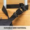 Wear Resistant Double Layer Equestrian Storage Bag Large Capacity Stall Front Bag for Horse Tacks Accessories Enduring